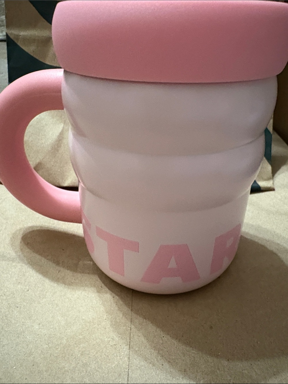 Starbucks Pink Two-Tone Insulated Mug ☕️